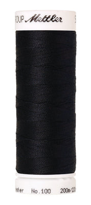 Mettler Seralon 62/2 200m  100% Polyester Darkest Blue 0821