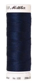 Mettler Seralon 62/2 200m  100% Polyester Night Blue 0823