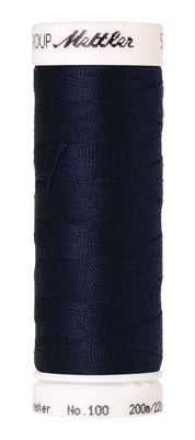Mettler Seralon 62/2 200m  100% Polyester Navy 0825