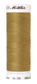Mettler Seralon 62/2 200m  100% Polyester Tarnished Gold 0858