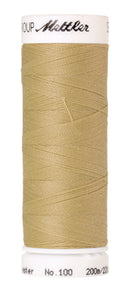 Mettler Seralon Thread 62/2 200m  100% Polyester Wheat 0890