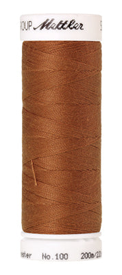Mettler Seralon Thread 62/2 200m  100% Polyester Bronze 0899
