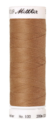 Mettler Seralon Thread 62/2 200m  100% Polyester Toffee 1121