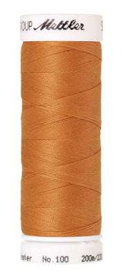 Mettler Seralon 62/2 200m  100% Polyester Dried Apricot 1172