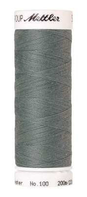 Mettler Seralon 62/2 200m  100% Polyester Vintage Blue 1214