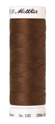 Mettler Seralon Thread 62/2 200m  100% Polyester Pecan 1223
