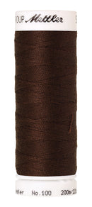 Mettler Seralon Thread 62/2 200m  100% Polyester Bark 1224
