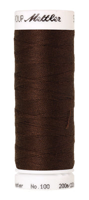 Mettler Seralon Thread 62/2 200m  100% Polyester Bark 1224