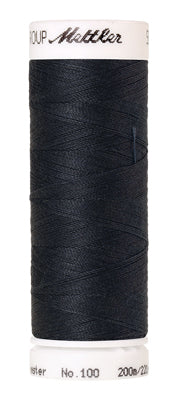 Mettler Seralon 62/2 200m  100% Polyester DrabDarkblue 1242