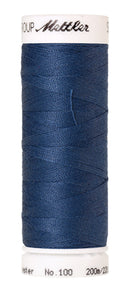 Mettler Seralon 62/2 200m  100% Polyester Steel Blue 1316