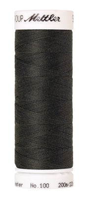 Mettler Seralon 62/2 200m  100% Polyester Dark Rain Cloud 1361