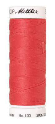 Mettler Seralon 62/2 200m  100% Polyester Persimmon 1402