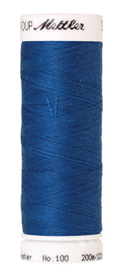 Mettler Seralon Thread 62/2 200m  100% Polyester Blue 1463