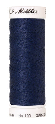 Mettler Seralon 62/2 200m  100% Polyester Prussian Blue 1467