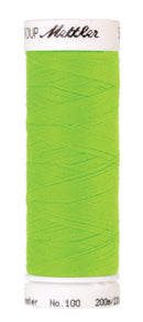 Mettler Seralon 62/2 200m  100% Polyester Vivid Green 2730