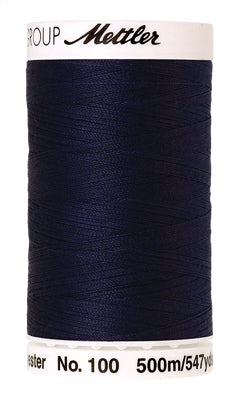 Mettler Seralon 62/2 500m 100% Polyester Dark Indigo 0016