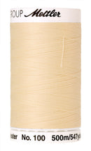 Mettler Seralon Thread 62/2 500m 100% Polyester Vanilla 0129