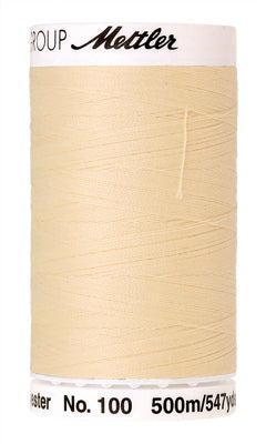 Mettler Seralon Thread 62/2 500m 100% Polyester Vanilla 0129