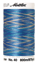 Mettler Polysheen Thread Multi 40wt 800m Faded Denim 9605