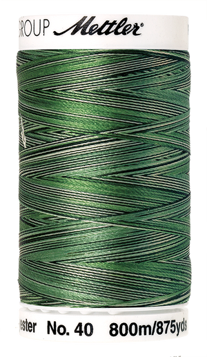 Mettler Polysheen Thread Multi 40wt 800m Field Greens 9805