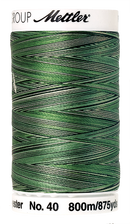 Mettler Polysheen Thread Multi 40wt 800m Field Greens 9805