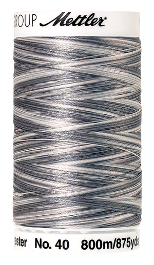 Mettler Polysheen Thread Multi 40wt 800m Overcast Greys 9920