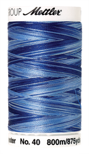 Mettler Polysheen Thread Multi 40wt 800m Nautical Blues 9929