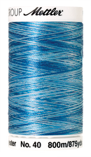 Mettler Polysheen Thread Multi 40wt 800m Aqua Waters 9930