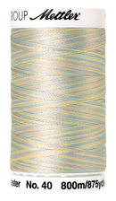 Mettler Polysheen Multi 40wt 800m Baby Boy Pastels 9936