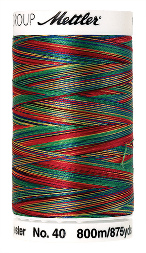 Mettler Polysheen Thread Multi 40wt 800m Primary Mix 9937