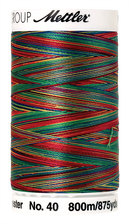 Mettler Polysheen Thread Multi 40wt 800m Primary Mix 9937