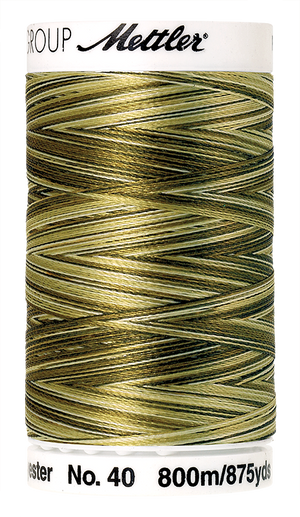 Mettler Polysheen Thread Multi 40wt 800m Mossy Tones 9976