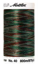 Mettler Polysheen Thread Multi 40wt 800m Forest Woods 9982