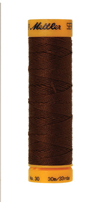 Mettler Seralon 30/3 30m 100% Polyester Redwood 0263