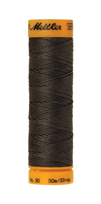 Mettler Seralon sewing thread spool in Smoky (0324) - 30/3 30m