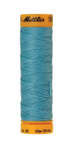 Mettler Seralon sewing thread spool in Turquoise (0409) - 30/3 30m