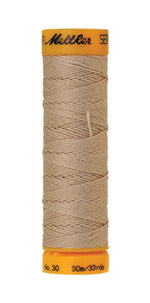 Mettler Seralon sewing thread spool in Oat Flakes (0537) - 30/3 30m