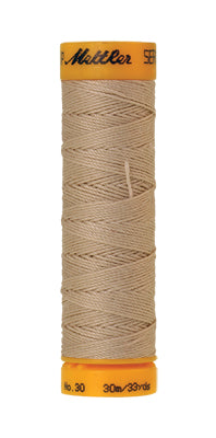 Mettler Seralon sewing thread spool in Oat Flakes (0537) - 30/3 30m
