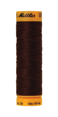 Mettler Seralon sewing thread spool in Mahogany (0793) - 30/3 30m