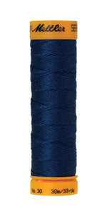 Mettler Seralon sewing thread spool in Royal Navy (0816) - 30/3 30m