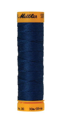 Mettler Seralon sewing thread spool in Royal Navy (0816) - 30/3 30m