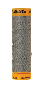 Mettler Seralon sewing thread spool in Smoke (0850) - 30/3 30m