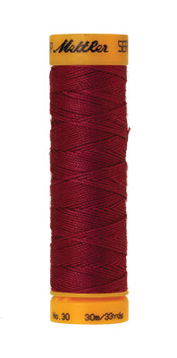 Mettler Seralon sewing thread spool in Pomegranate (0869) - 30/3 30m