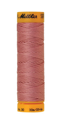 Mettler Seralon sewing thread spool in Rose Quartz (1057) - 30/3 30m