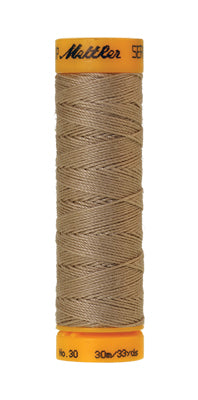 Mettler Seralon sewing thread spool in Sandstone (1222) - 30/3 30m