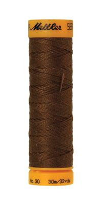 Mettler Seralon sewing thread spool in Pecannut (1223) - 30/3 30m