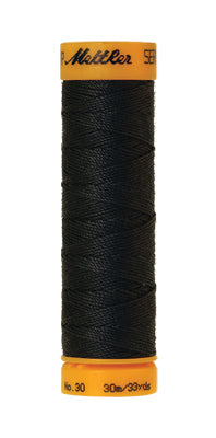 Mettler Seralon 30/3 30m 100% Polyester Charcoal 1282