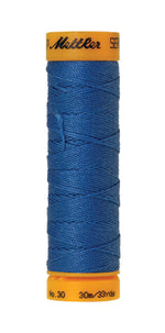 Mettler Seralon sewing thread spool in Marine Blue (1315) - 30/3 30m