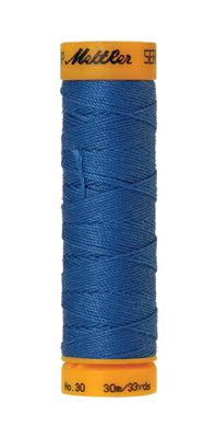 Mettler Seralon sewing thread spool in Marine Blue (1315) - 30/3 30m