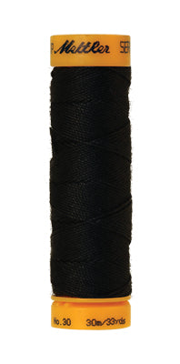 Mettler Seralon 30/3 30m 100% Polyester Black 4000
